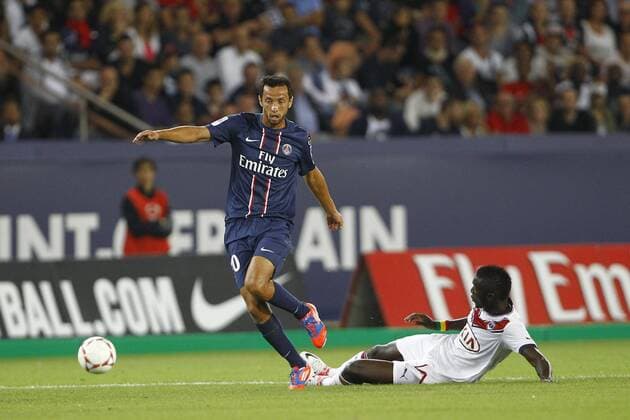 Nene (PSG) FOOTBALL : Paris Saint Germain vs Bordeaux - Ligue 1 - 26 08 2012 GwendolineLeGoff Panoramic 