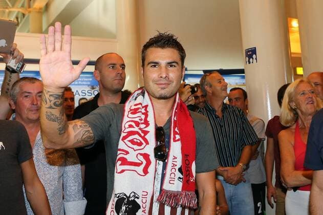 Adrian Mutu FOOTBALL : Adrian Mutu - Arrivee Ajaccio - 27 08 2012 GerardPierlovisi Panoramic 