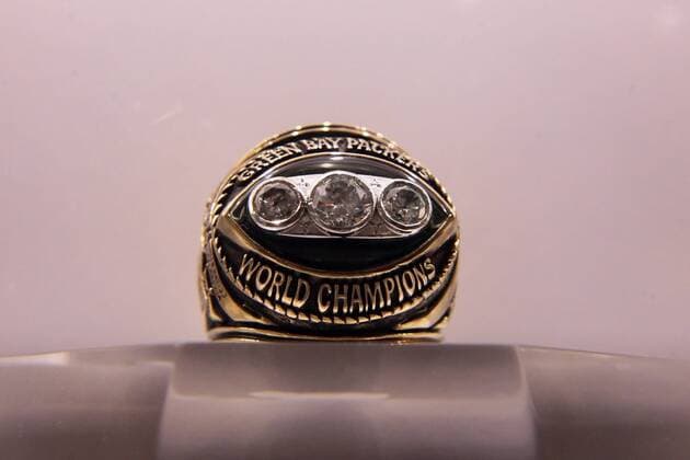 Super Bowl Ringe der einzelnen Siegerteams: II Green Bay Packers - 1967