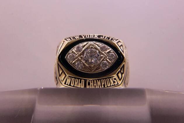 Super Bowl Ringe der einzelnen Siegerteams: III New York Jets - 1968