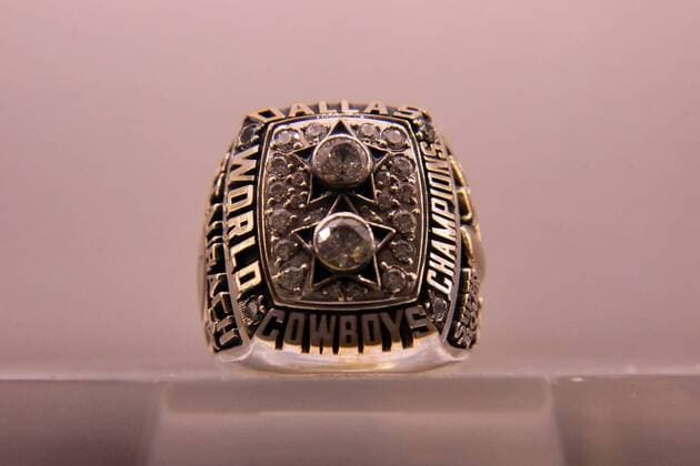 Super Bowl Ringe der einzelnen Siegerteams: XII Dallas Cowboys - 1977