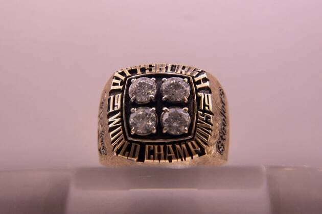 Super Bowl Ringe der einzelnen Siegerteams: XIV Pittsburgh Steelers - 1979