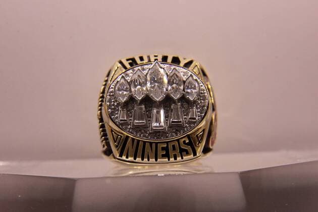 Super Bowl Ringe der einzelnen Siegerteams: XXIX San Francisco 49ers 1994