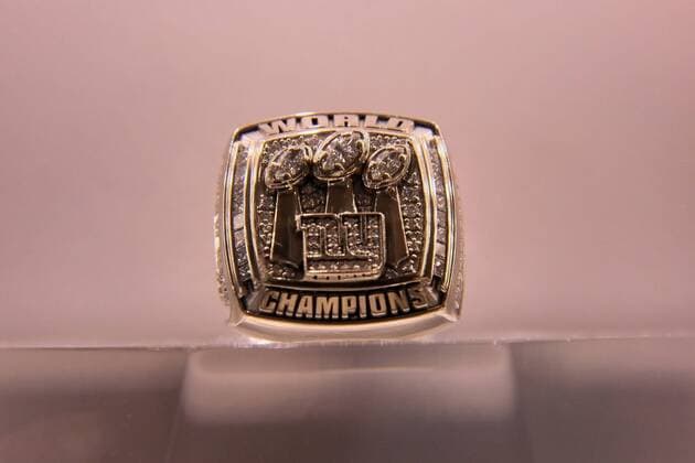 Super Bowl Ringe der einzelnen Siegerteams: XLII New York Giants 2007