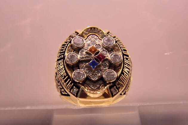 Super Bowl Ringe der einzelnen Siegerteams: XLIII Pittsburgh Steelers 2008