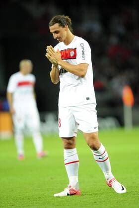 Zkatan Ibrahimovic (psg) FOOTBALL : Lille vs PSG - Ligue 1 - 02 09 2012 JBAutissier Panoramic 