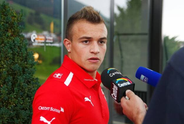 03.09.2012 Feusisberg , Schweiz , Zusammenzug der Schweizer Fussball Nationalmannschaft , WM Qualifikation 2014 Im Bild ; Xherdan Shaqiri (Schweiz) 