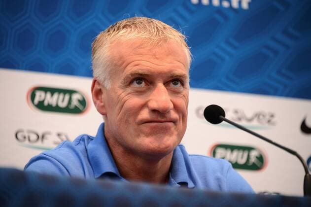 Didier DESCHAMPS - Pressekonferenz Nationalteam Frankreich - 03 09 2012 xAnthonyBIBARD FEPx 