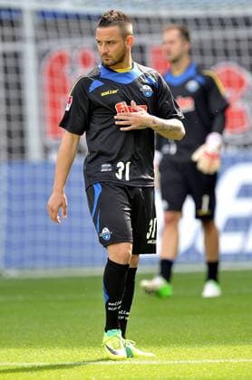 02-09-2012 pmk MI140161 Fussball Herren 2.Bundesliga Saison 2012 2013 SC Paderborn Deniz NAKI Paderborn