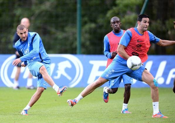 Karim BENZEMA - Adil RAMI FOOTBALL : Equipe de France - 05 09 2012 AnthonyBIBARD FEP Panoramic 