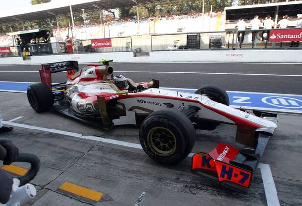 formula 1 GP, Italien in Monza, 07.09.2012, Ma Qing Hua, HRT F1 Team, Photo:mspb Lukas Gorys formula 1 GP, Italien, Ma Qing Hua,