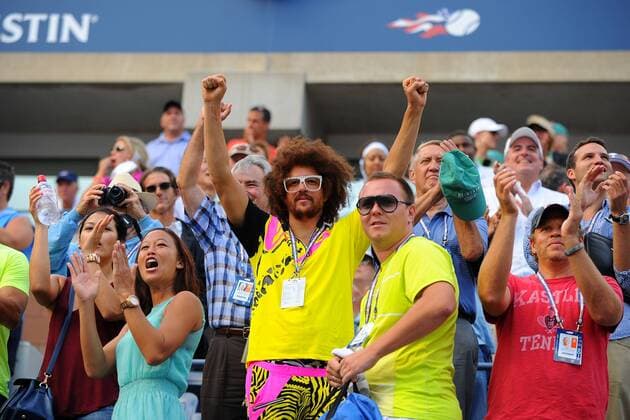 Sam Sumyk (FRA) LMFAO REDFOO Victoria Azarenka (BLR) - xVirginieBouyerxTennismagx 