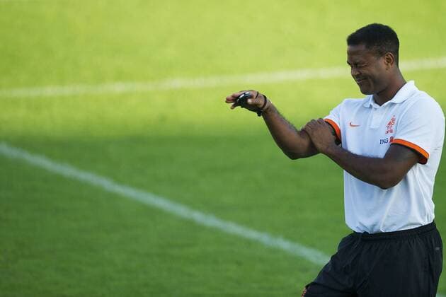 assistant Patrick Kluivert of Holland Training session Dutch team Training Qualifying 2012 2013 xVIxWillemxJanxDijkdrentxIVx 1138389