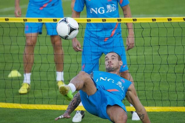 Wesley Sneijder of Holland Training session Dutch team Training Qualifying 2012 2013 xVIxWillemxJanxDijkdrentxIVx 1138395