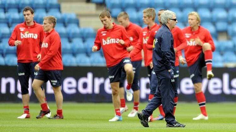 Fotball Norge 09.09.2012 - Training Nationalteam Norwegen - Egil OIsen 