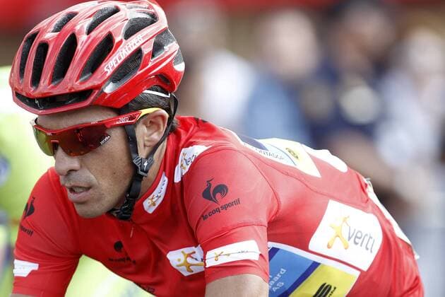 Alberto Contador during the stage of La Vuelta 2012 beetwen Cercedilla and Madrid.September 9,2012.  (201209095628)