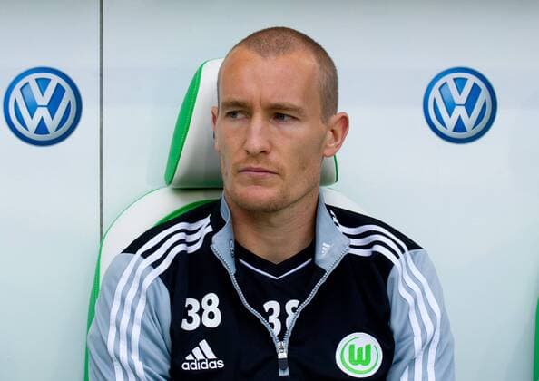 Thomas Kahlenberg (VfL Wolfsburg) - 1. Fußball Bundesliga Punktspiel Saison 2012-13 VFL Wolfsburg vs. Hannover 96 in der Volkswagen Arena Wolfsburg - Portrait,2.09.2012,Deutschland,Fußball,Mann