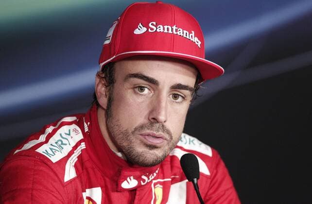Formula 1 World Championship in Monza on Sunday, 09.09.2012 at Autodromo di Monza in Italy Scuderia Ferrari Pilot Fernando Alonso FIAFormula 1 World Championship in Monza 2012
