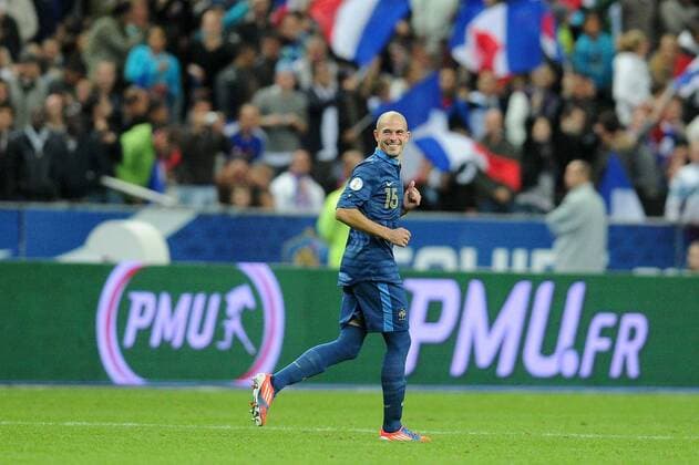 Christophe Jallet (France) FOOTBALL : France vs Belarus - 11 09 2012 N.LeGouic FEP Panoramic 