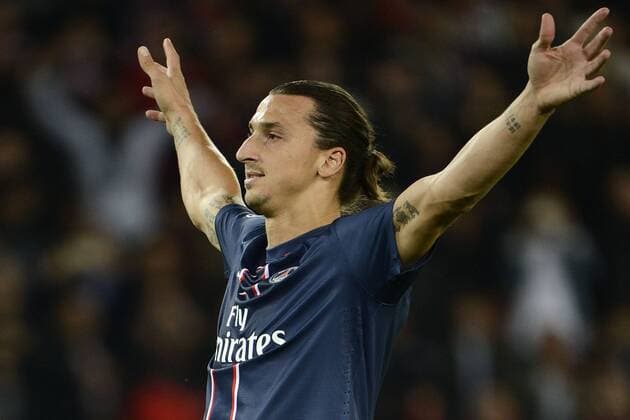 Champions League PSG Paris Saint Germain-Dinamo Kiev 4:1 Zlatan Ibrahimovic 
