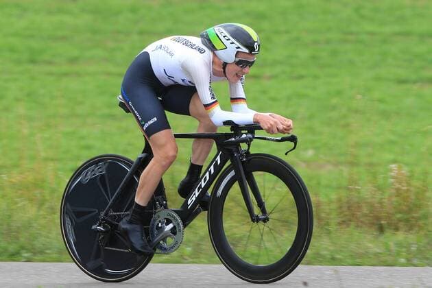Judith Arndt (ALL) CYCLISME : Championnat du monde - Course contre la montre femmes - Valkenburg - Pays Bas - 18 09 2012 PatrickPichon Panoramic 