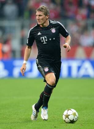 FUSSBALL CHAMPIONS LEAGUE SAISON 2012 2013 GRUPPENPHASE FC Bayern München - FC Valencia 19.09.2012 Bastian Schweinsteiger (FC Bayern München)