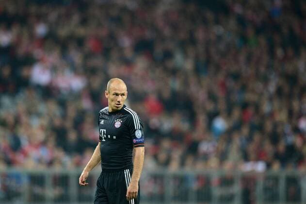 FUSSBALL CHAMPIONS LEAGUE SAISON 2012 2013 GRUPPENPHASE FC Bayern München - FC Valencia 19.09.2012 Arjen Robben (FC Bayern München)