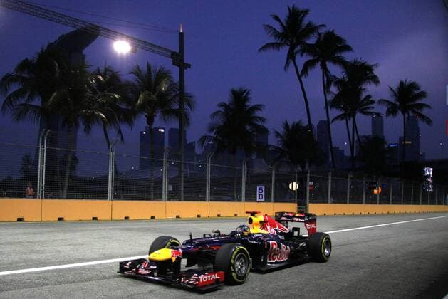 formula 1 GP, Singapore, 21.09.2012, Sebastian Vettel, Red Bull Racing, Photo:mspb Thomas Melzer formula 1 GP, Singapore, Sebastian Vettel,