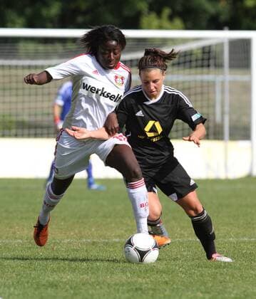 1. FFC Frankfurt - Bayer Leverkusen, 1. Frauen Fussball Bundesliga 2012 2013, 23.09.2012