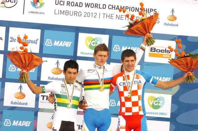 2012, World Championships Juniors Men, Slovenia 2012, Australia 2012, Croazia 2012, Mohoric Matej, Ewan Caleb, Rumac Josip, Valkenburg 