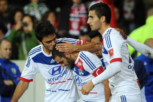 joie de Lisandro Lopez - Clement Grenier (Lyon), OSC Lille (LOSC) - Olympique Lyon xNxLeGouic FEPx 