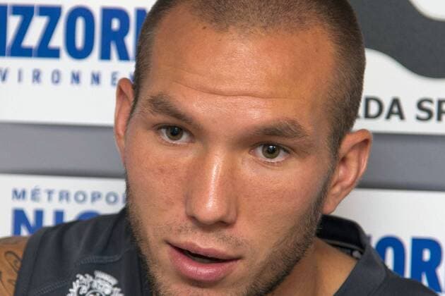 Didier Digard (capitaine) FOOTBALL : Point presse de Didier Digard OGC Nice - 24 09 2012 xPatriceMasantex 