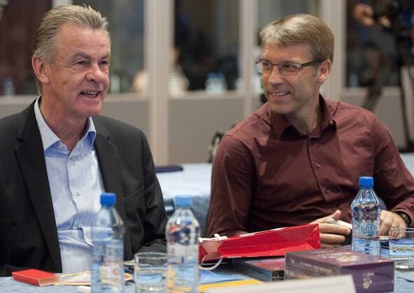 Ottmar Hitzfeld ( Nationaltrainer Schweiz ) FUSSBALL: Analyse der EURO 2012 während der Nationaltrainer-Konferenz der UEFA in Warschau - 24 09 2012 Mediasport Panoramic 