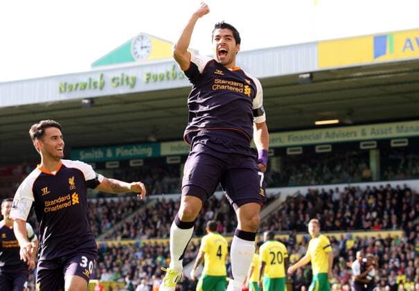 Football - Premier League - Norwich City vs. Liverpool FC - at Carrow Road, Norwich  4318-4318