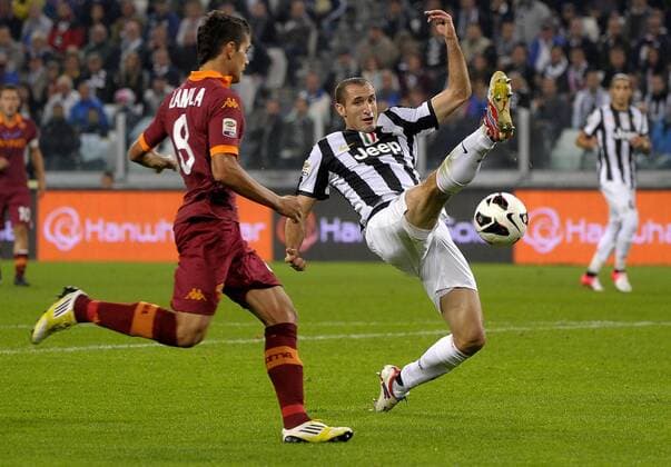 Giorgio Chiellini Juventus - Turin 29 9 2012 Stadio Juventus Stadium, Football Calcio Serie A 2012 2013, Juventus Turin Vs AS Rom federicoxtardito