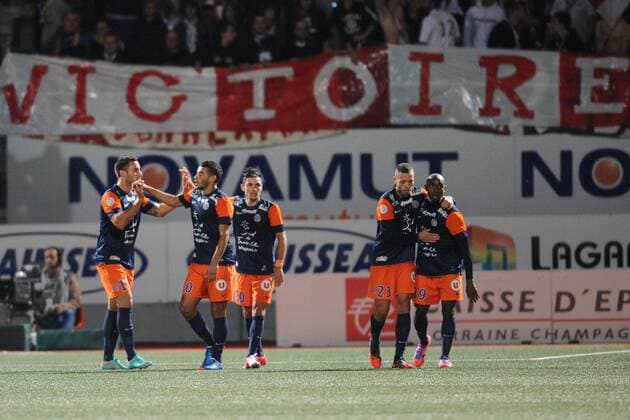Joie de Montpellier FOOTBALL : Nancy vs Montpellier - Ligue 1 - Championnat de France 2012 2013 - 29 09 2012 - G.Ramon PanoramiC 
