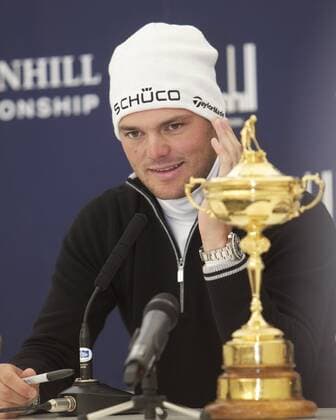 23.09.2012 St Andrews, Scotland. Ryder Cup winner Martin Kaymer during the Press conference at the Alfred Dunhill Championship 2012. xMarkxDavisonx  ActionPlus11335447