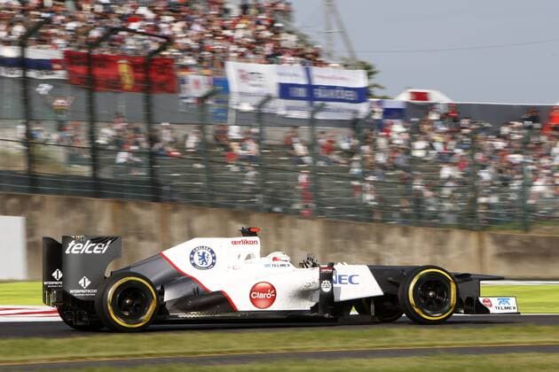 Motorsports: FIA Formula One World Championship 2012, Grand Prix of Japan, 14 Kamui Kobayashi (JPN, Sauber F1 Team), xHOCHxZWEIx