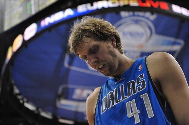 06.10.2012, O2 World, Berlin, 1210060443, GER, NBA Basketball Herren USA Europe Live Tour 2012, Alba Berlin vs. Dallas Mavericks im Bild Dirk Nowitzki (Dallas Mavericks) Portrait Porträt