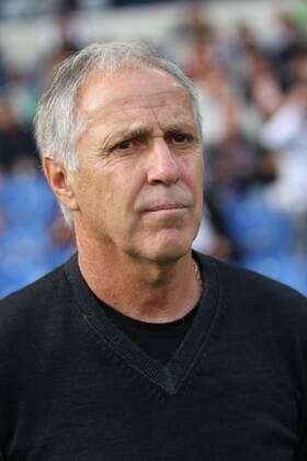 Rene Girad, entraineur (Montpellier) FOOTBALL : Montpellier vs Evian Thonon Gaillard - Ligue 1 - 06 10 2012 RichardGosselin Panoramic 