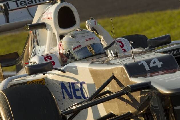 Motorsports: FIA Formula One World Championship 2012, Grand Prix of Japan, 14 Kamui Kobayashi (JPN, Sauber F1 Team), xHOCHxZWEIx