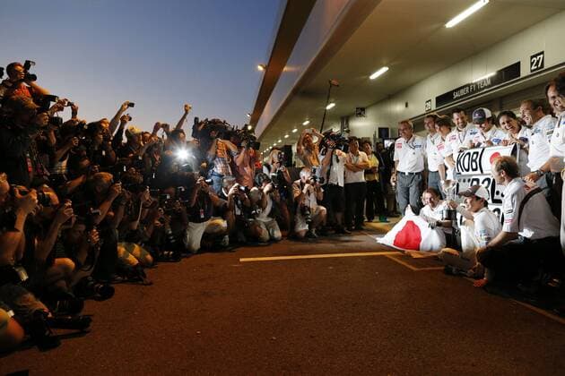 Motorsports: FIA Formula One World Championship 2012, Grand Prix of Japan, 14 Kamui Kobayashi (JPN, Sauber F1 Team), xHOCHxZWEIx