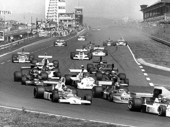 Start zum Großen Preis von Deutschland auf dem Nürburgring