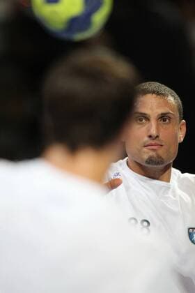 Wissem HMAM (Montpellier) HANDBALL : Montpellier HB vs Leon - Ligue des Champions - 07 10 2012 RichardGosselin Panoramic 