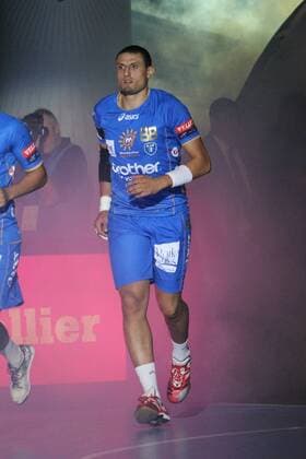 Wissem HMAM (Montpellier) HANDBALL : Montpellier HB vs Leon - Ligue des Champions - 07 10 2012 RichardGosselin Panoramic 