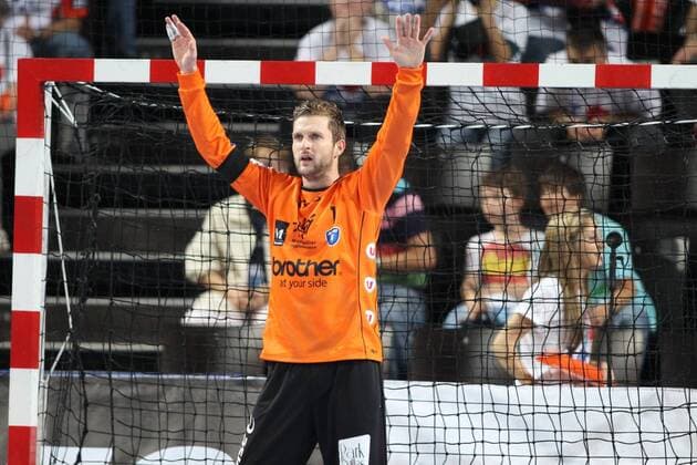 Mickael ROBIN (Montpellier) HANDBALL : Montpellier HB vs Leon - Ligue des Champions - 07 10 2012 RichardGosselin Panoramic 