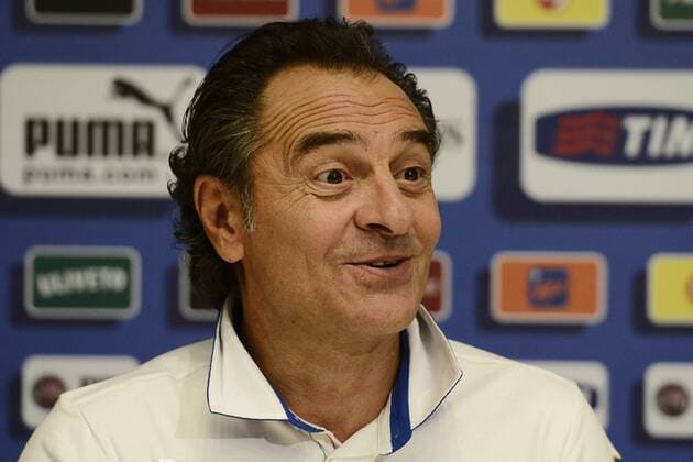 Coverciano 08 10 2012 - Pressekonferenz Italien; Cesare Prandelli 
