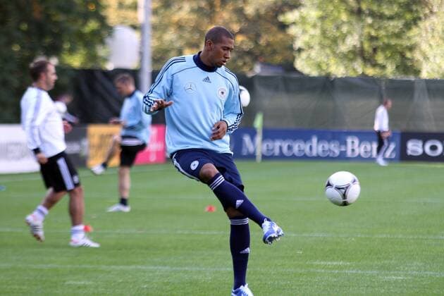 09.10.2012, DFB-Training, als Vorbereitung für die WM-Qualifikationsspiele gegen Irland und Schweden, Aktion, Freisteller Jerome Boateng, (Deutsche Nationalmannschaft)
