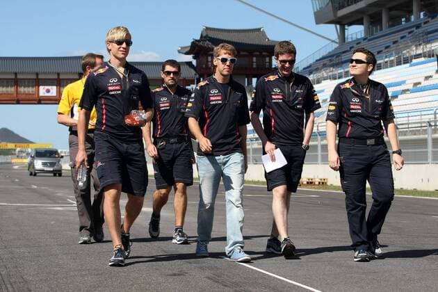 11.10.2012- Sebastian Vettel (GER) Red Bull Racing RB8 