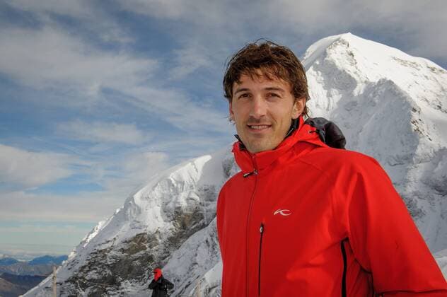 Fabian Cancellara (SUI) CYCLISME : Fabien Cancellara - Jungfraujoch - 11 10 2012 Panoramic Panoramic 